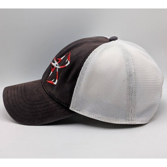 Under Armour USA Hat Snapback Red White Blue Patriotic Outdoor OSFM Cap Faded - Picture 3 of 5